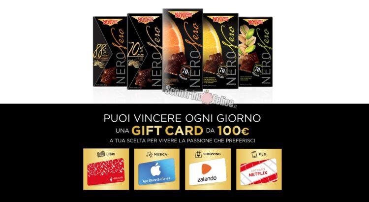 Concorso Novi: vinci ogni giorno una gift card da 100€ a tua scelta!