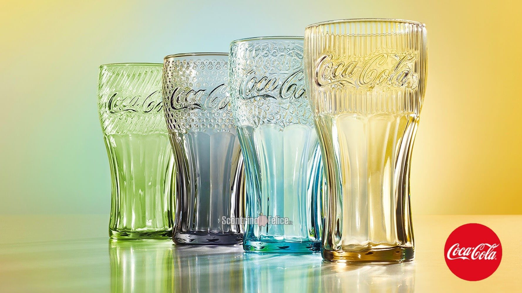 Bicchieri Coca Cola in regalo da McDonanld's: scopri come averli!