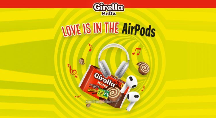Concorso Girella “Ascolta come ti gira”: vinci AirPods Apple