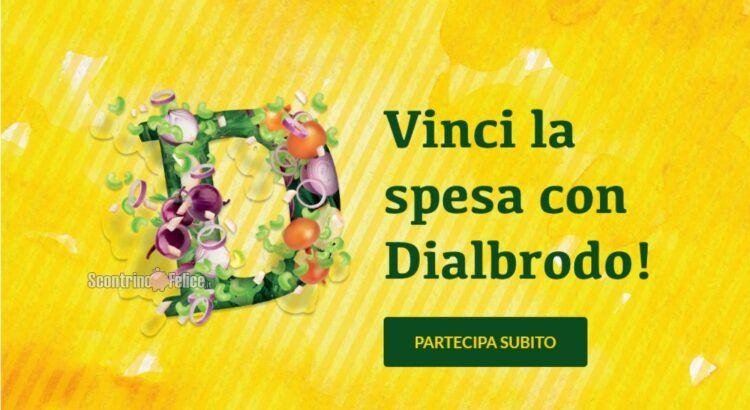 Concorso gratuito Dialbrodo: vinci Gift card Carrefour da 50€