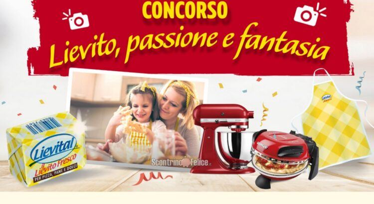 Concorso Lievital “Lievito, passione e fantasia”: vinci grembiuli brandizzati, fornetti pizza G3 Ferrari e KitchenAid Artisan