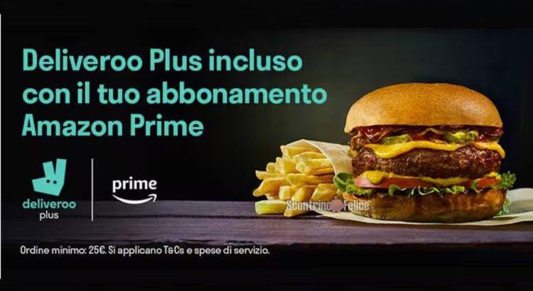 Con Amazon Prime in regalo Deliveroo Plus: scopri come attivarlo!
