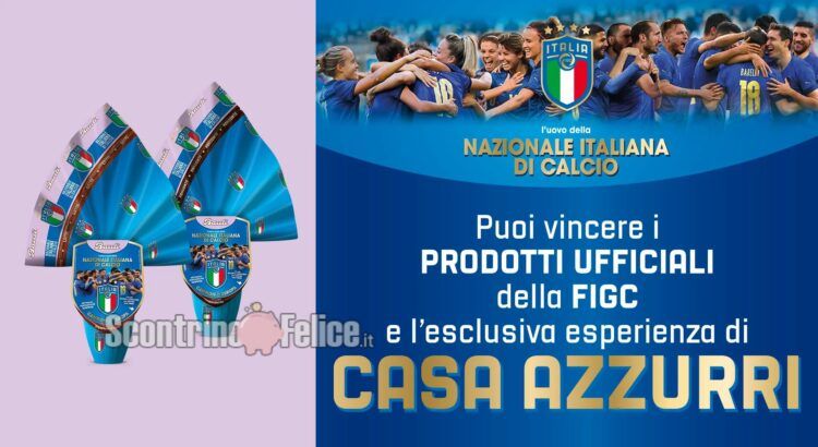 Concorso uova di Pasqua Bauli Nazionale di Calcio 2022: vinci premi FIGC e un'esperienza a Casa Azzurri