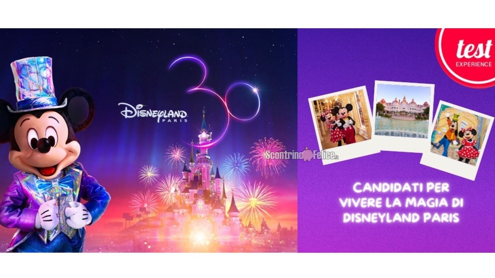 Disneyland Paris gratis con MammaCheTest: candidati e vivi un weekend magico con la tua famiglia!