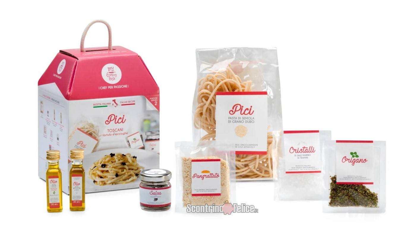 Ricevi GRATIS una Box MyCookingBox “Pici Toscani con tartufo e acciughe”: scopri come! 2