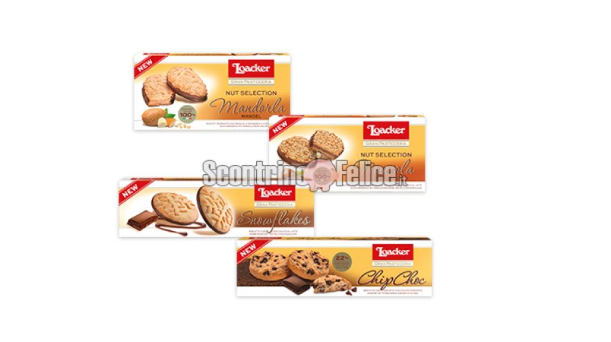 Buono sconto biscotti Loacker Gran Pasticceria da stampare subito!