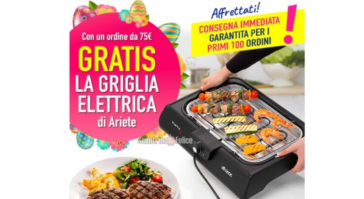 CasaHenkel: in regalo la griglia elettrica Party Grill di Ariete!