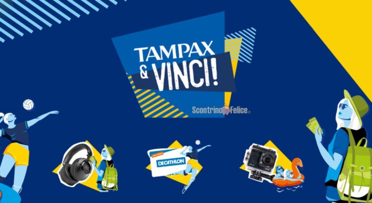Concorso Tampax e Vinci - 4ª edizione: scegli il premio che vuoi vincere tra cuffie JBL, Action cam Nilox o carta Decathlon