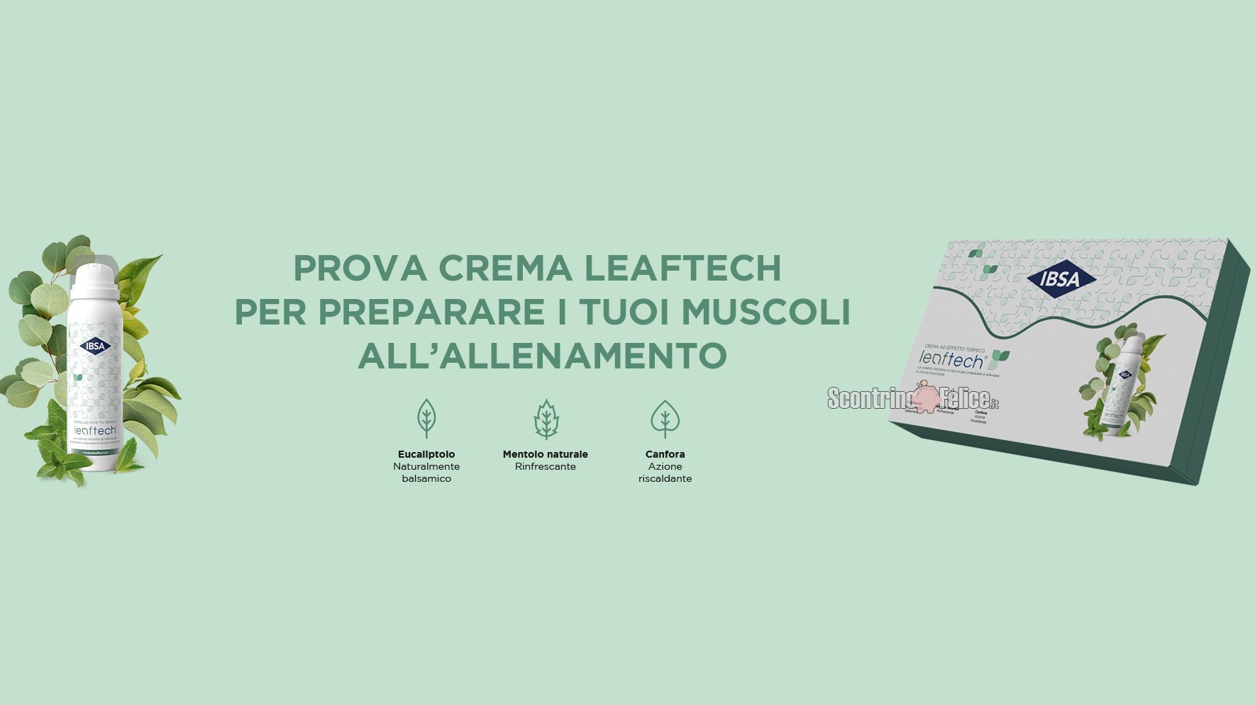 Ricevi GRATIS la crema ad effetto termico IBSA