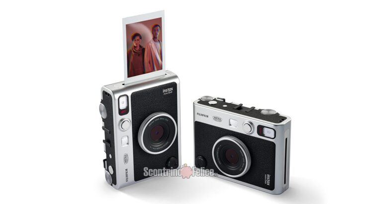 Vinci gratis la nuova fotocamera ibrida Fujifilm instax mini Evo