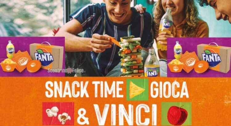 Concorso Fanta, Sprite, Kinley “Snack Time Gioca e Vinci”: in palio 1000 summer snack box