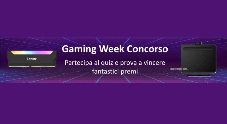 Concorso gratuito Amazon Gaming Week: vinci premi tecnologici!