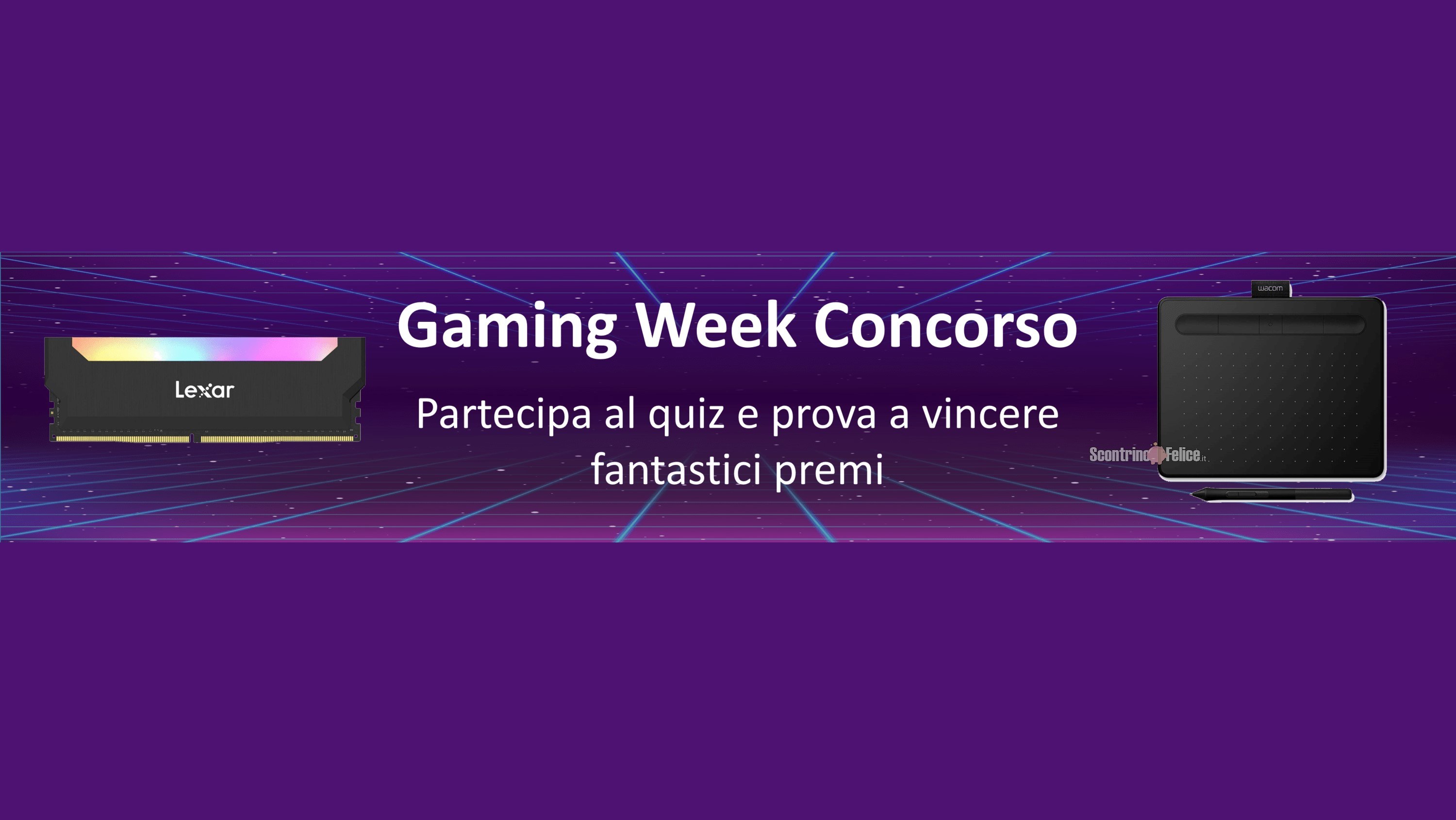 Concorso gratuito Amazon Gaming Week: vinci premi tecnologici!