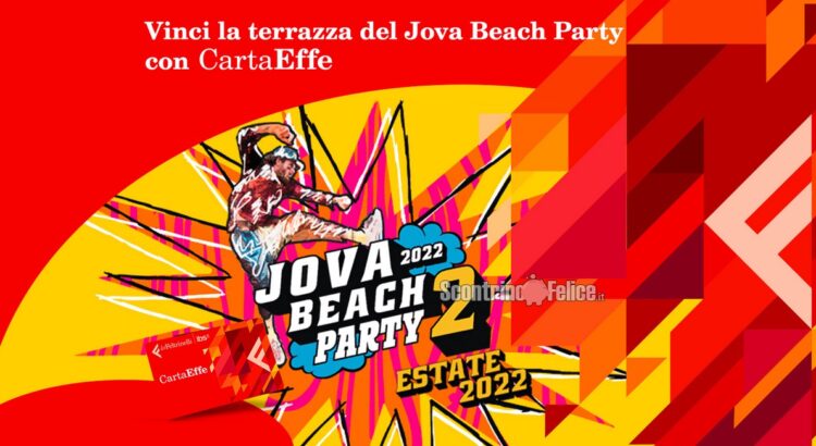 Vinci GRATIS il Jova Beach Party 2022 con CartaEffe