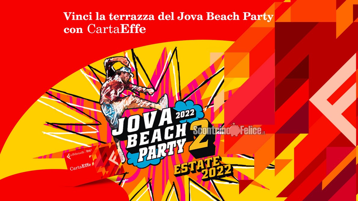 Vinci GRATIS il Jova Beach Party 2022 con CartaEffe