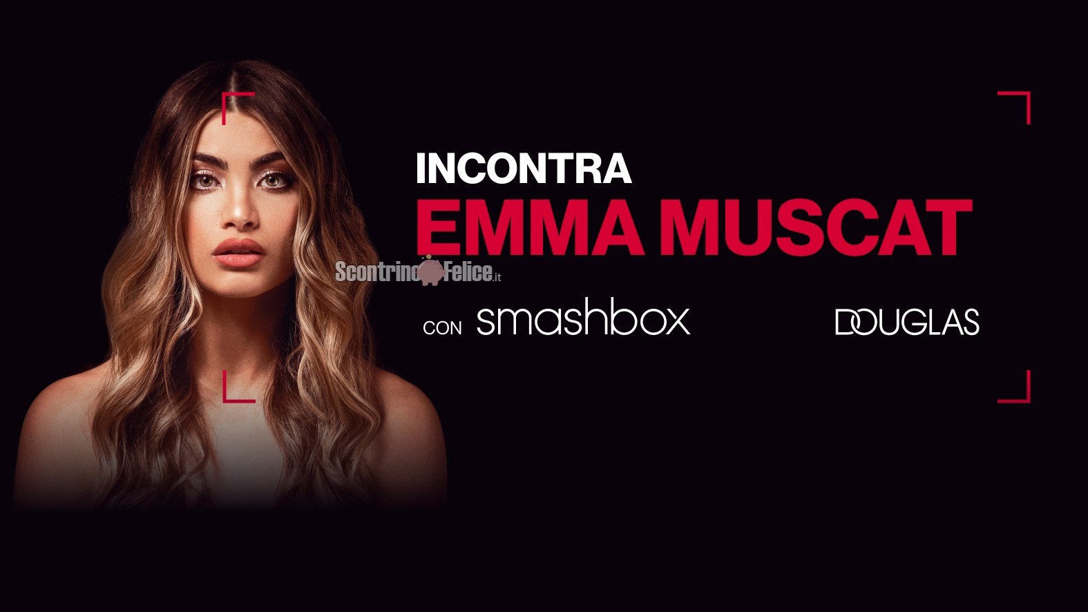 Concorso Smashbox da Douglas: incontra Emma Muscat e vinci 2 goodie bag