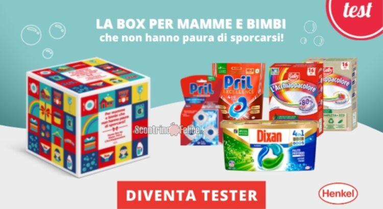 Diventa mamma tester Kit Casa - Home Box Henkel