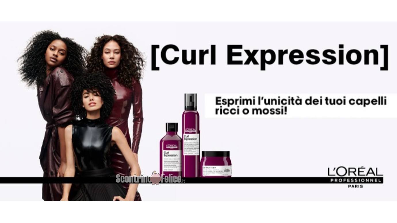 Diventa tester della linea Curl Expression di L’Oréal Professionnel!