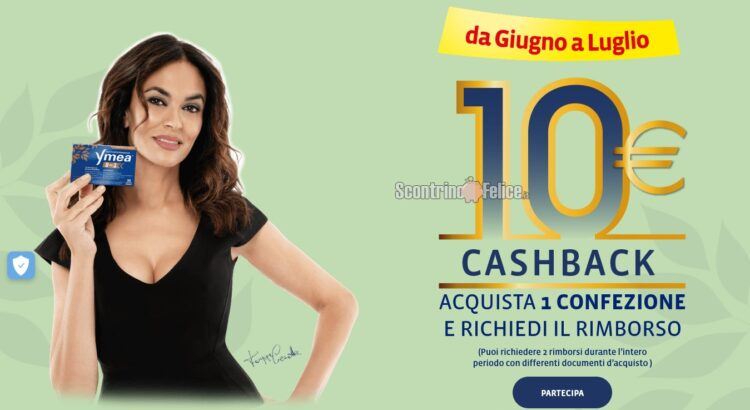“Ymea 10€ cashback”: ricevi un rimborso di 10 euro!