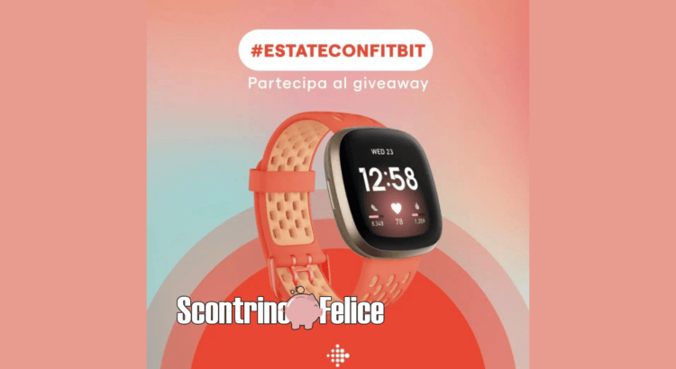 Vinci GRATIS uno smartwatch FitBit Versa 3 1