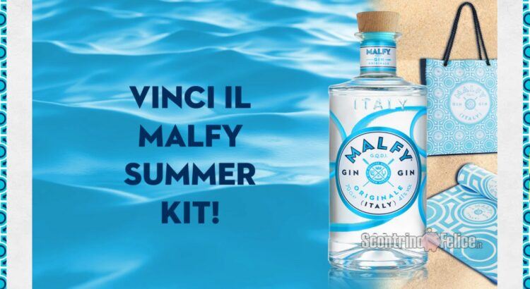 Vinci GRATIS 100 Summer Kit composti da 1 bottiglia di Malfy Gin, 1 tote bag e 1 telo mare!