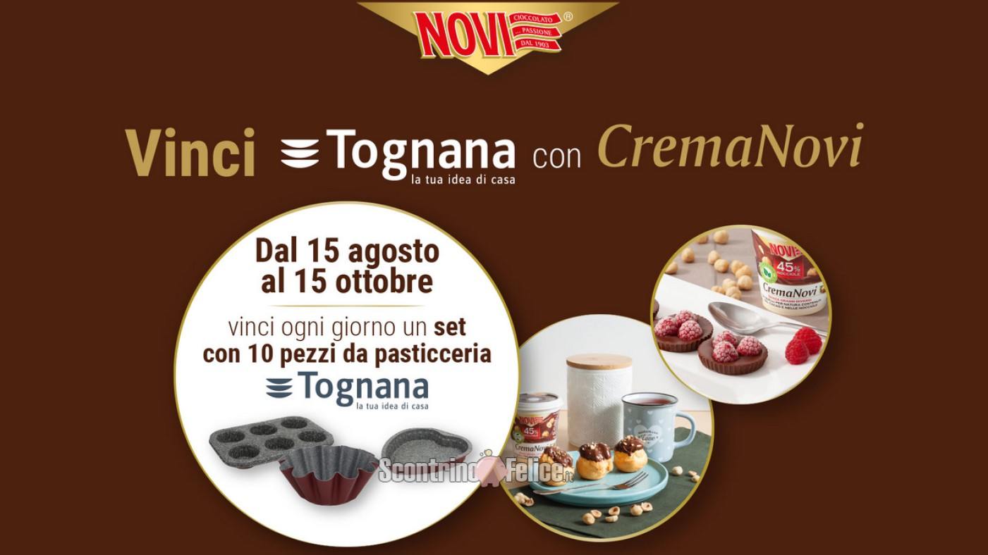 Concorso crema Novi: vinci set pasticceria Tognana