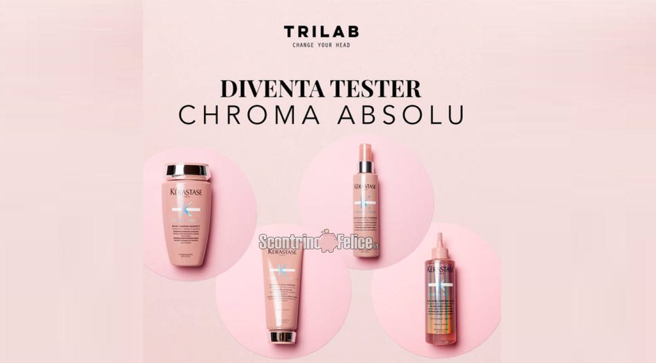 Diventa tester kit Kérastase Chroma Absolu con Trilab