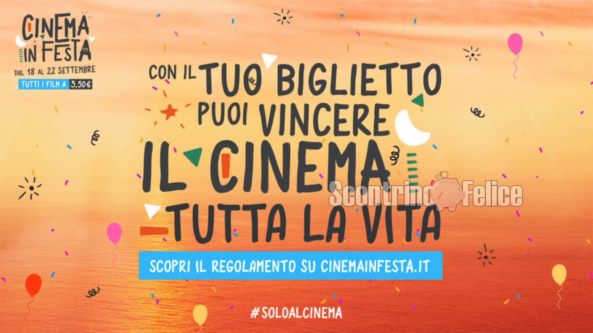 Cinema in Festa 2022: biglietti a solo 3,50 euro e vinci cinema GRATIS per tutta la vita! 6