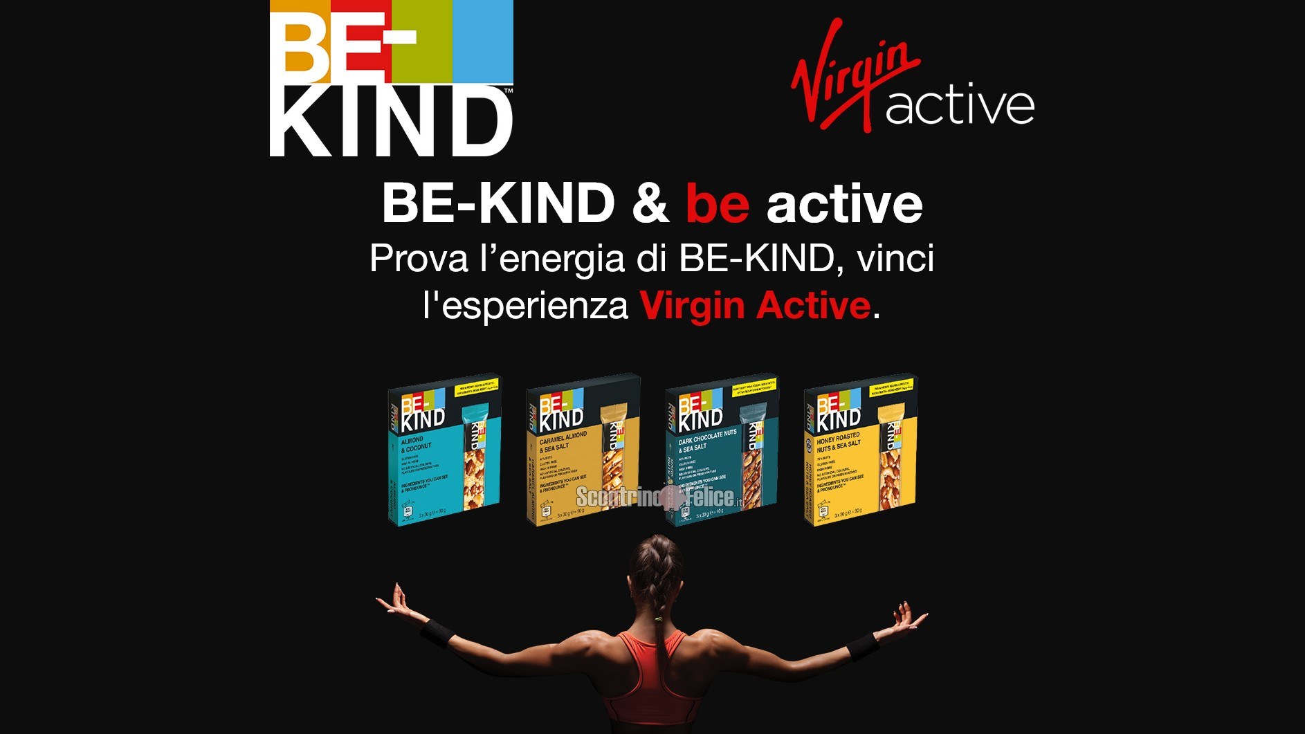 Concorso Be-Kind: in palio 310 abbonamenti Virgin Active