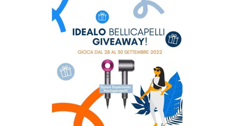 Giveaway Idealo Bellicapelli: vinci Dyson Supersonic Asciugacapelli