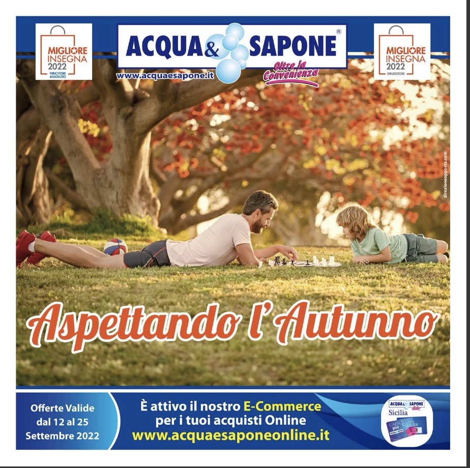 www.scontrinofelice.it img 0444 Volantino Acqua e Sapone Sicilia valido dal 12 al 25 settembre 2022