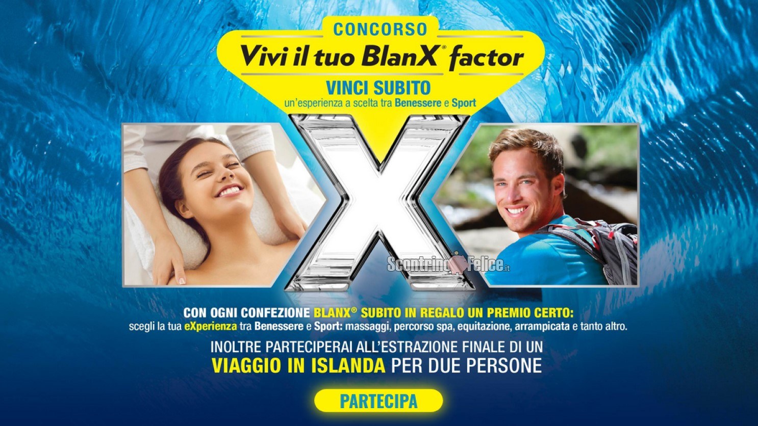 Vivi il tuo BlanX Factor - Concorso Premio Certo