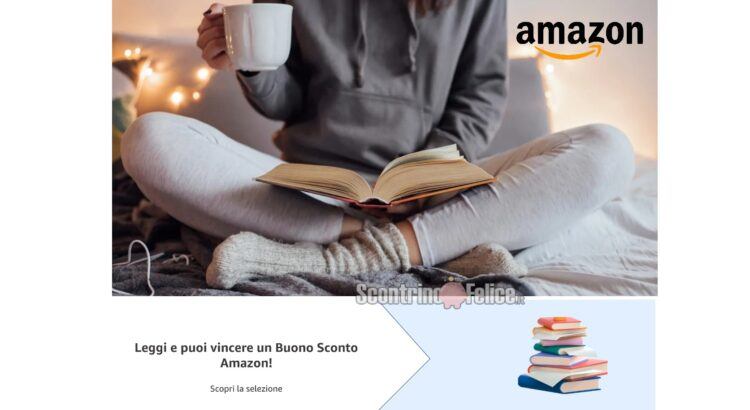 Concorso Amazon: acquista 3 libri e vinci 1.000 buoni da 50 euro!