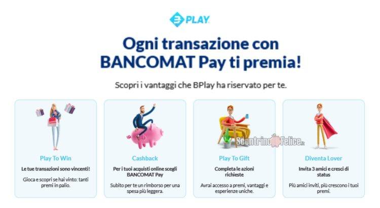 BPlay: ogni transazione con BANCOMAT Pay ti premia!