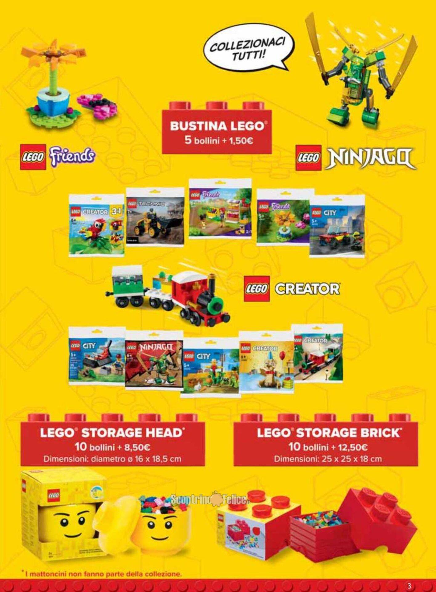Carrefour Lego Collection: raccogli i bollini e richiedi premi Lego! 99
