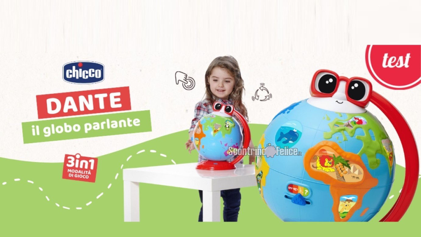 Diventa tester Dante - il Globo Parlante di Chicco