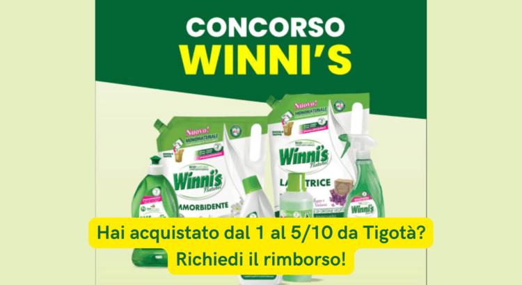 Hai acquistato Winni’s da Tigotà prima del 6 ottobre? Riceverai un buono! 2