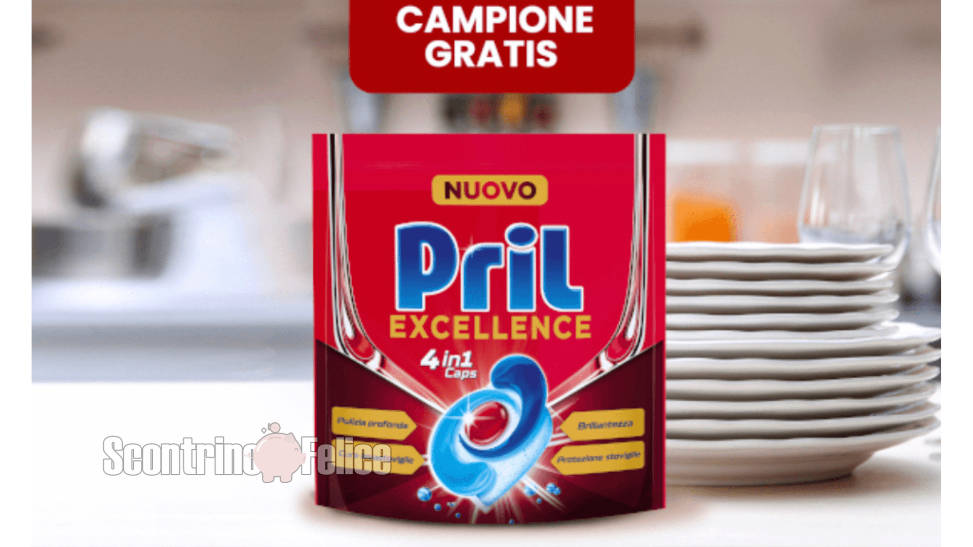 Pril Excellence 4in1 Caps: richiedi subito il campione gratuito! 3