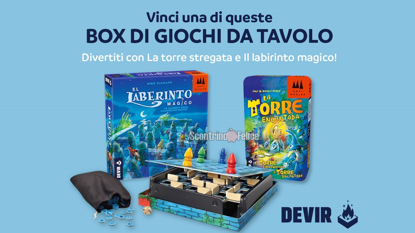 Vinci gratis giochi da tavolo con Mayoral