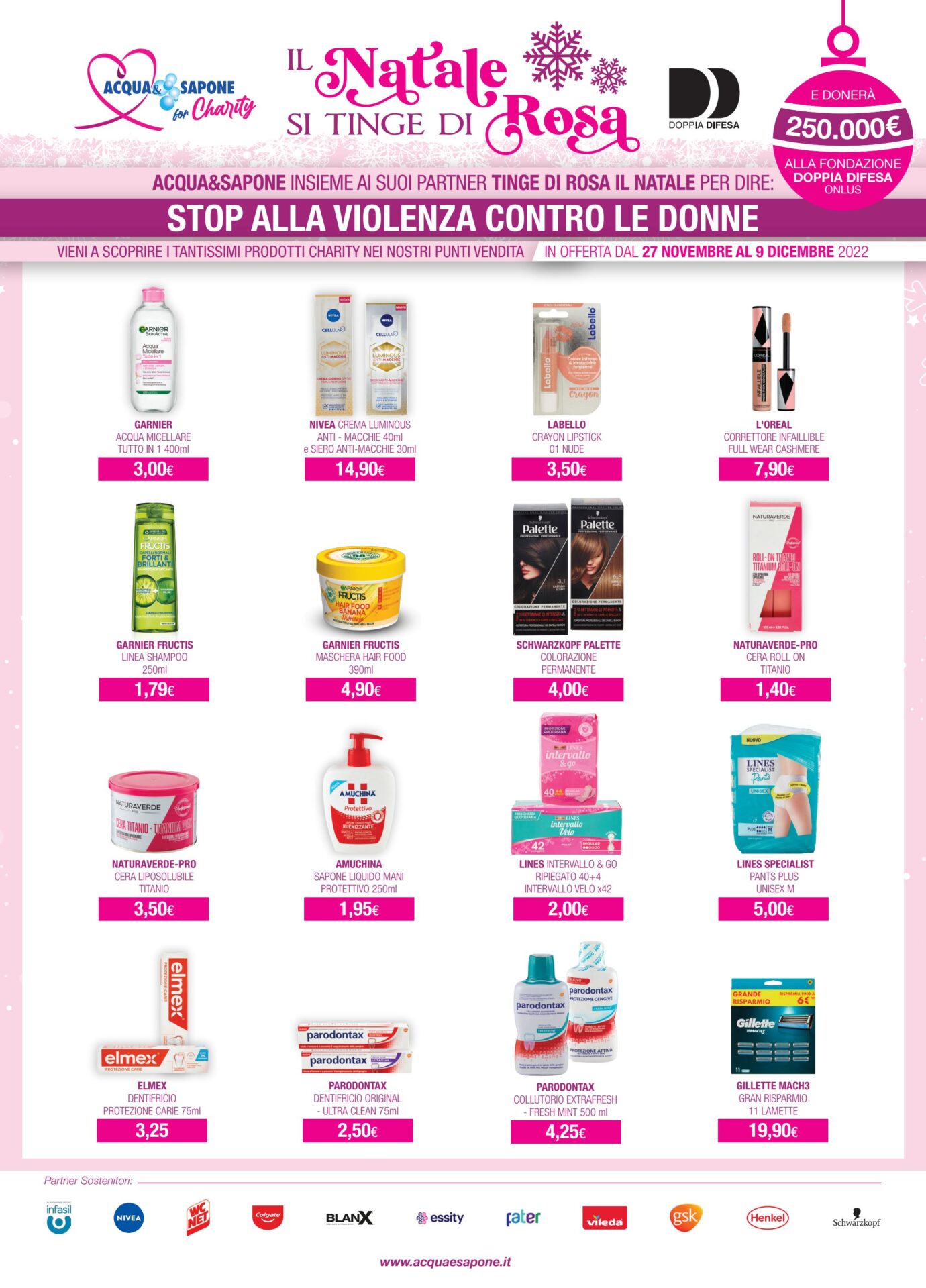 Anteprima nuovo volantino Acqua e Sapone valido dal 29 novembre all’11 dicembre 2022 3