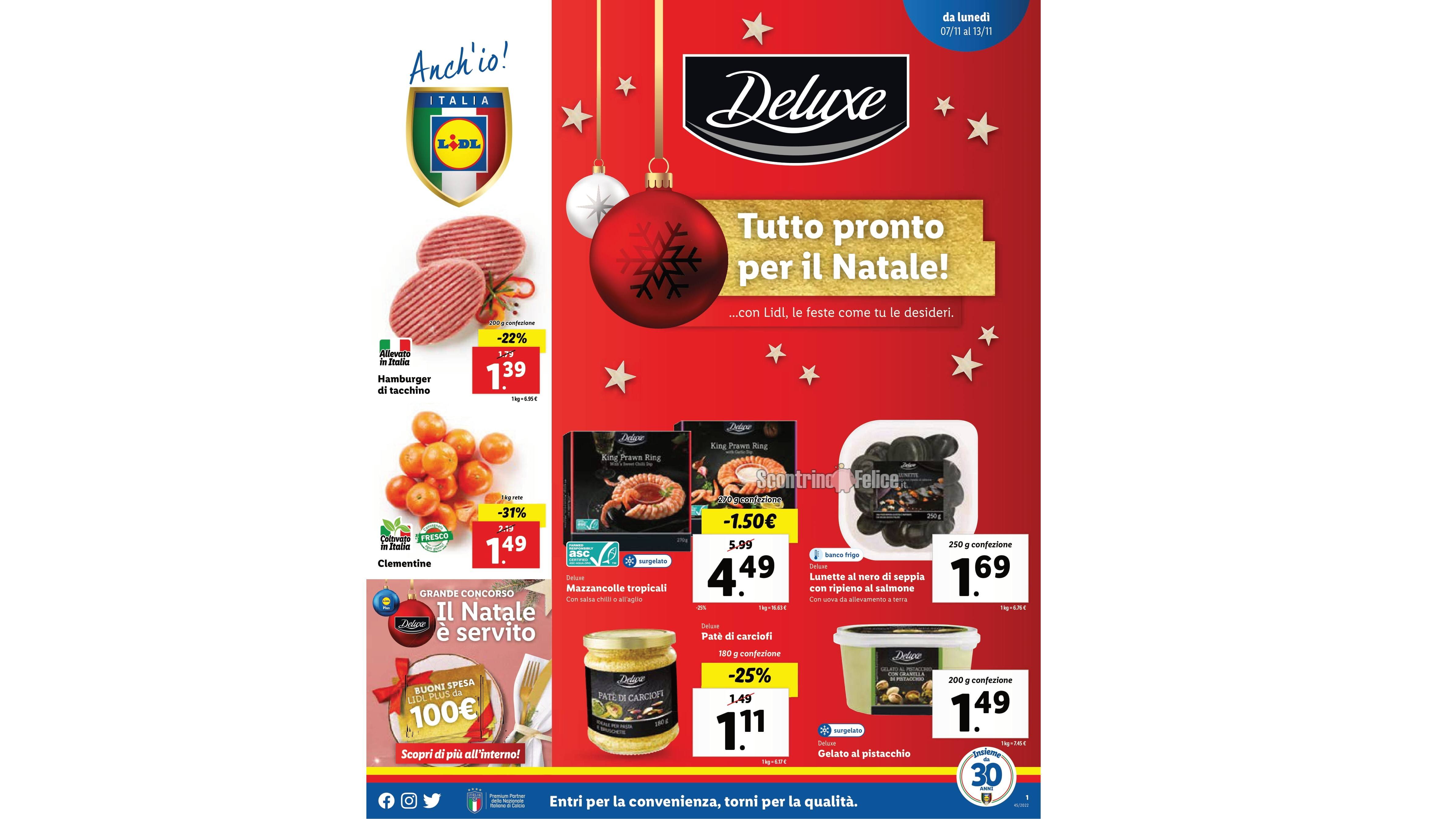 Anteprima Nuovo Volantino Lidl valido dal 07/11 al 13/11 2022