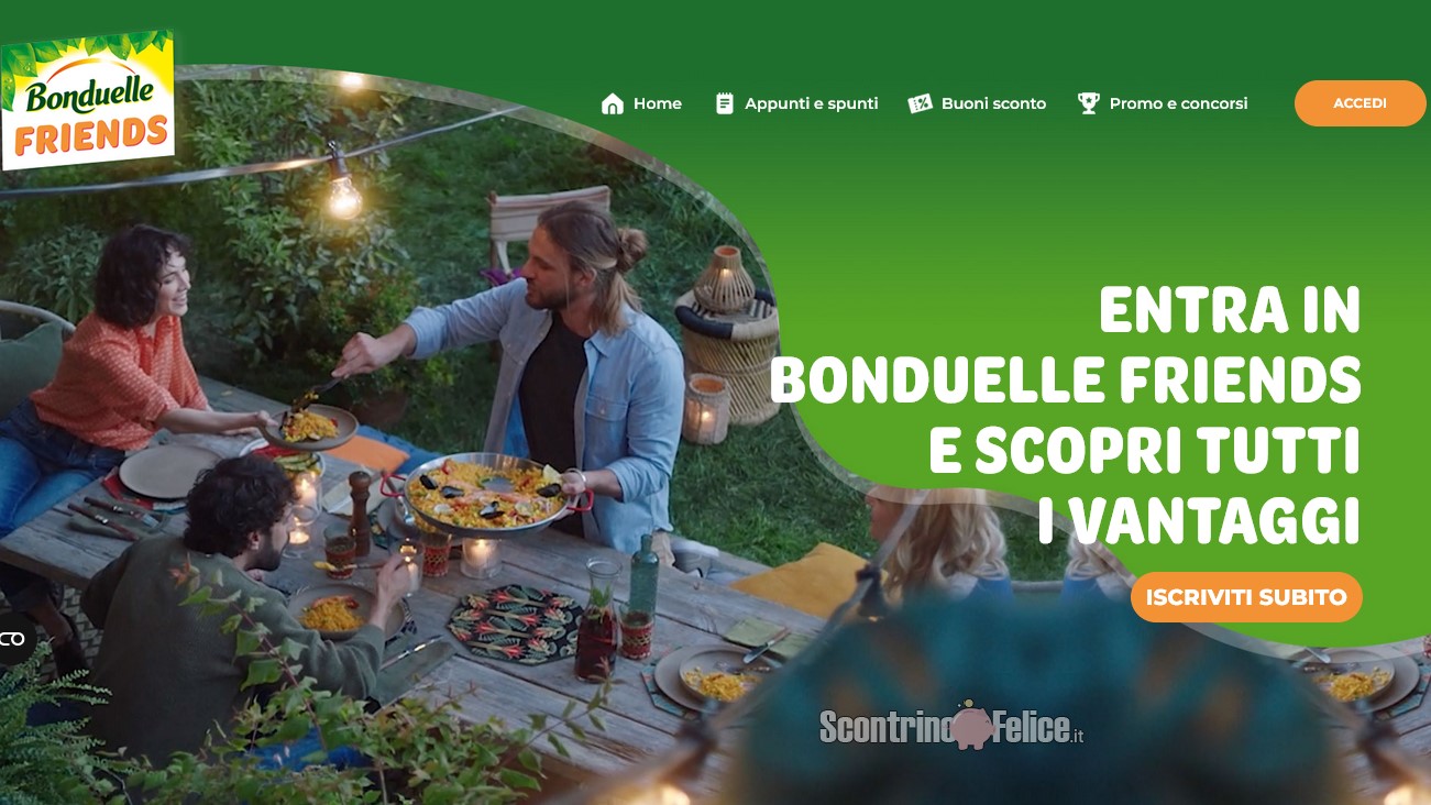 Arriva Bonduelle Friends: vinci shopping card, cofanetti Smartbox e scarica buoni sconto!