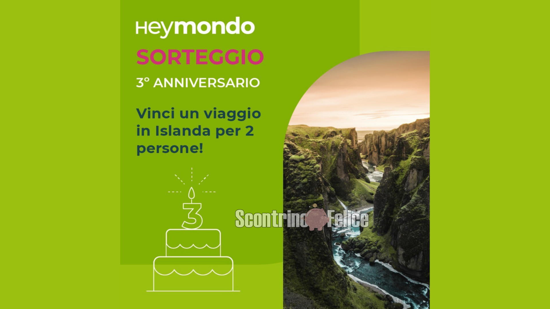 Giveaway Hey Mondo: vinci 1 viaggio in Islanda 1