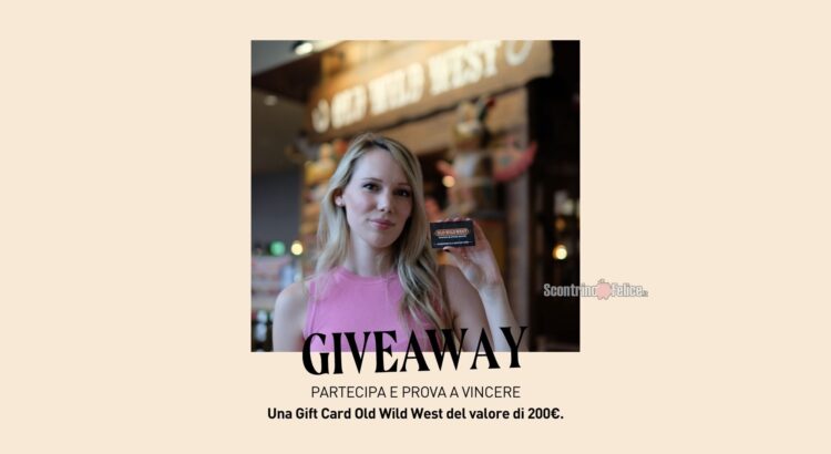 Giveaway Nave De Vero: vinci 1 gift Card Old Wild West da 200 euro