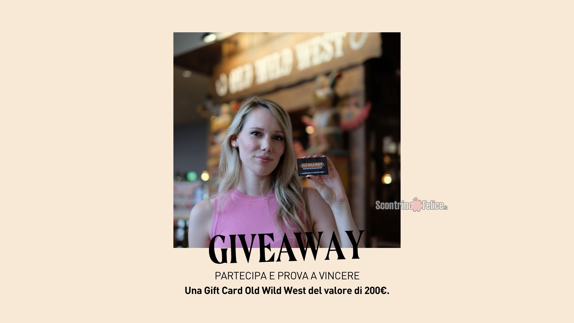 Giveaway Nave De Vero: vinci 1 gift Card Old Wild West da 200 euro
