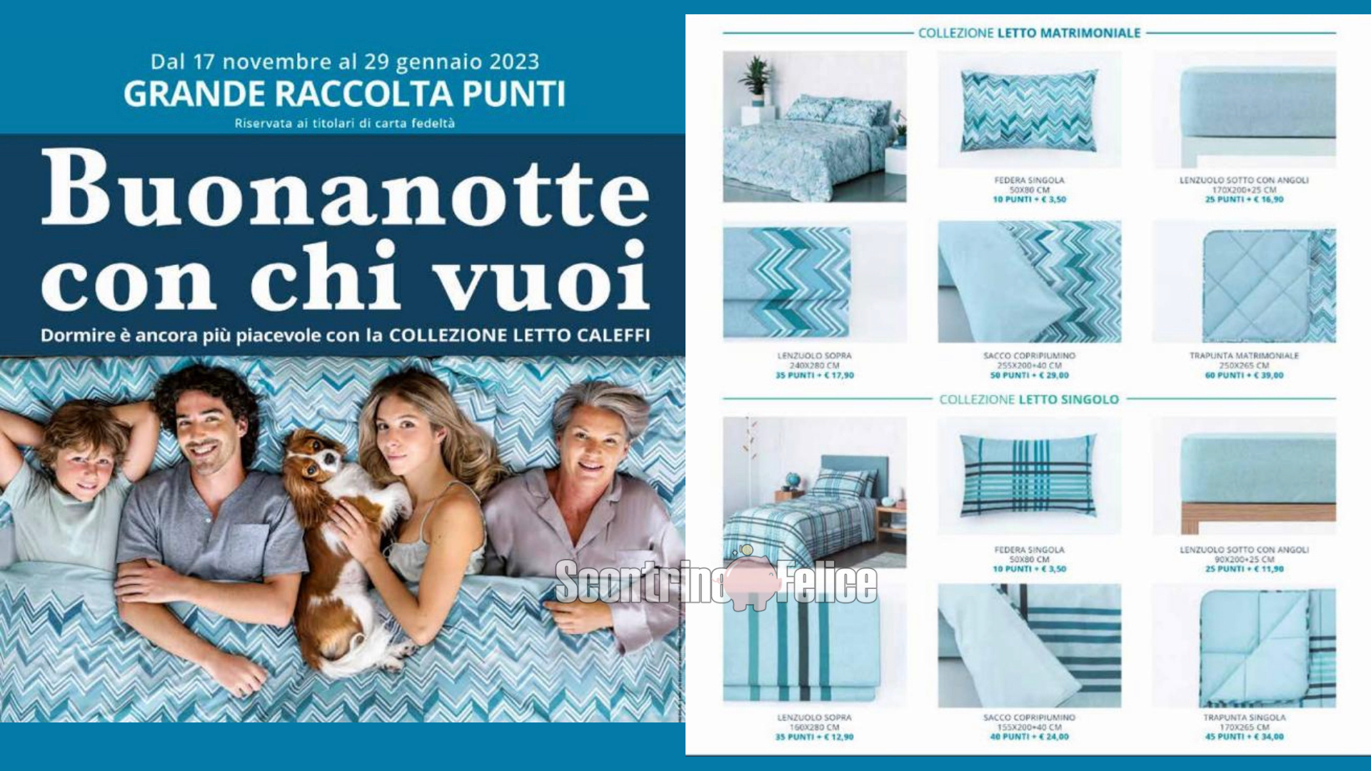 Raccolta punti Caleffi “Buonanotte con chi vuoi”: scopri come funziona! 4