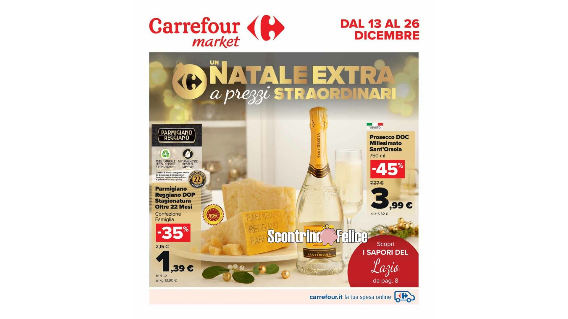 Nuovo volantino Carrefour Market valido dal 13 al 26 Dicembre 2022 15