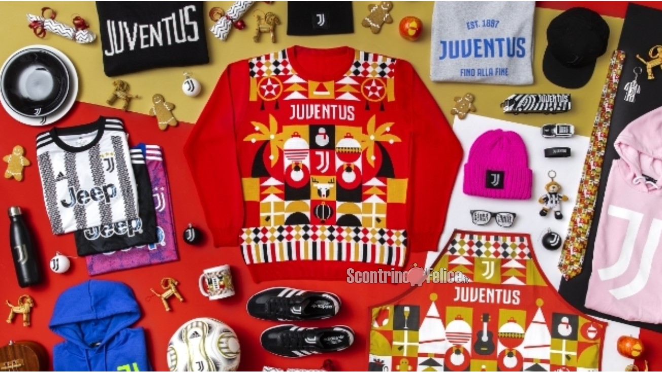 Concorso gratuito Juventus "Xmas Fusion": vinci maglioni e gadget natalizi