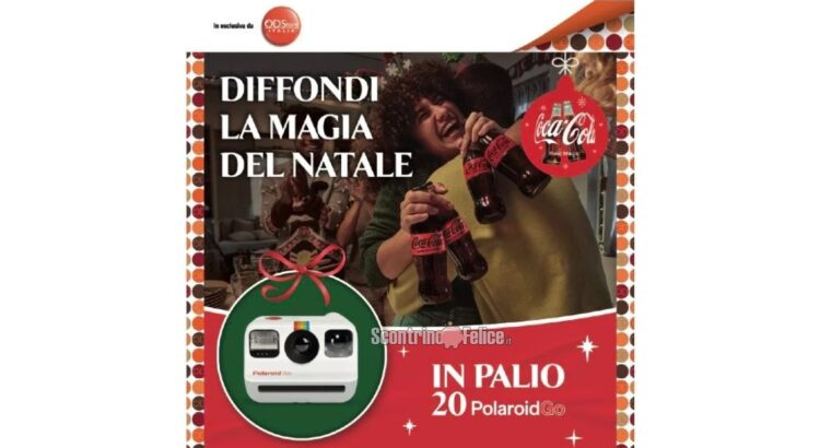 Concorso Coca Cola da ODstore: in palio 20 Polaroid Go