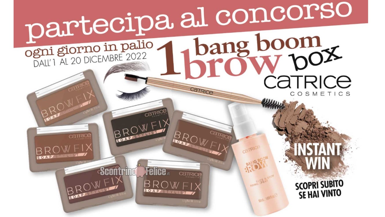 Vinci GRATIS 20 box Catrice Bang Boom Brow con Silhouette Donna